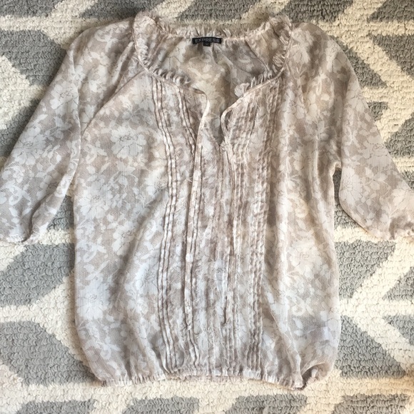 Express peasant top blouse - Picture 3 of 4